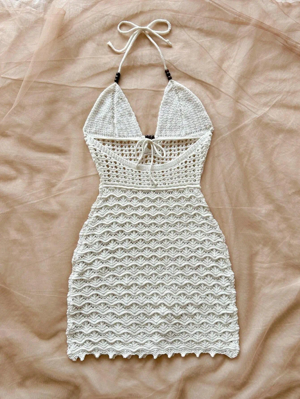 Knit Beach Mini Dress