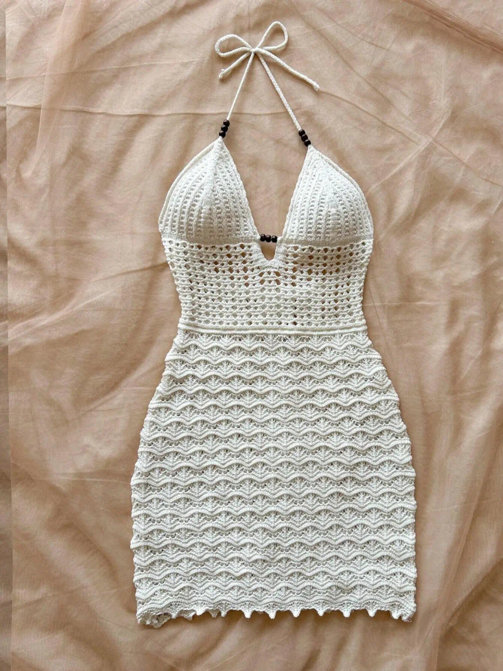 Knit Beach Mini Dress