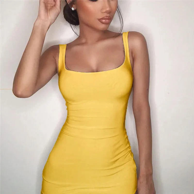 Sleek Bodycon Mini Dress