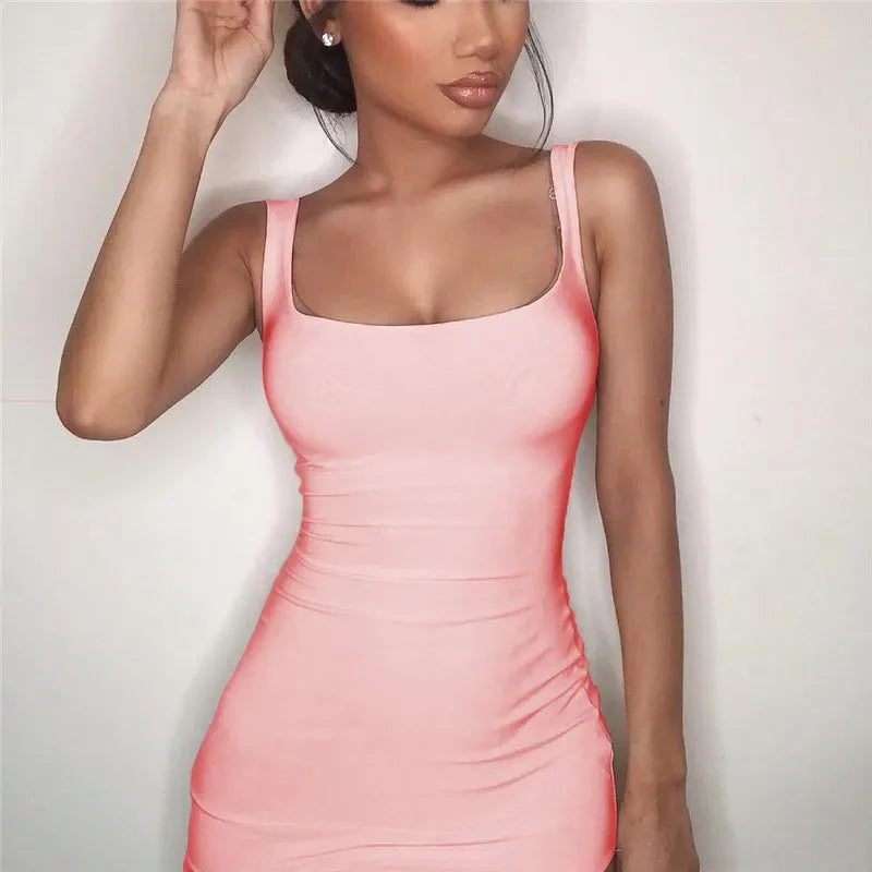 Sleek Bodycon Mini Dress