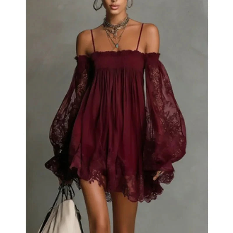 Off Shoulder Party Dress