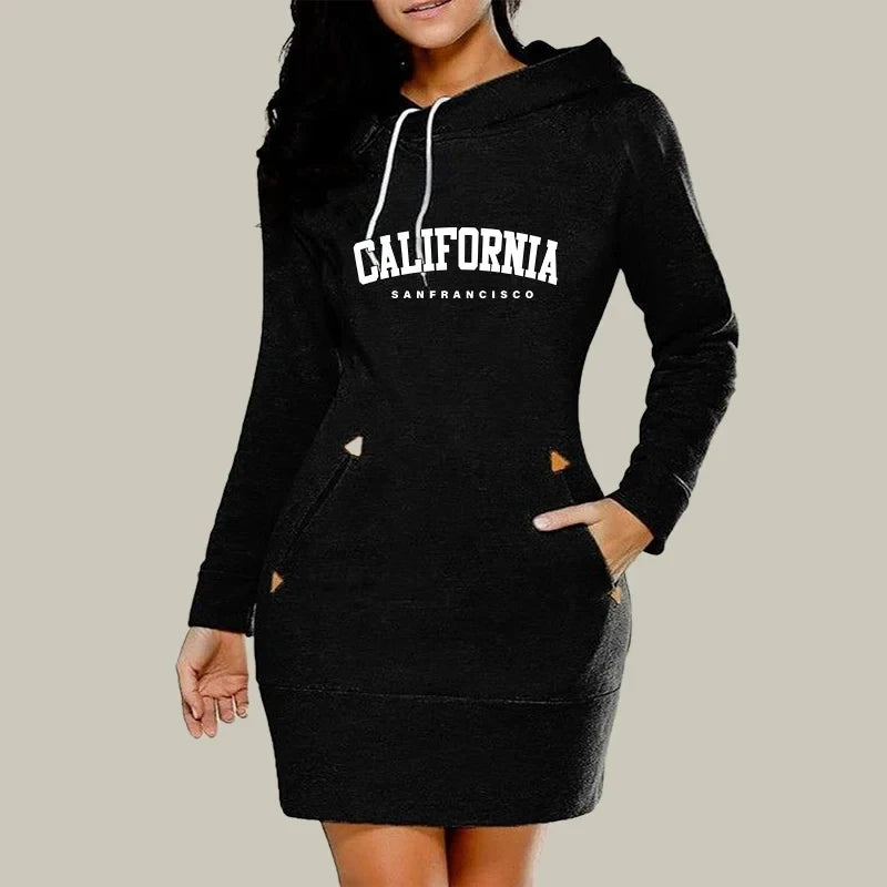 California Hooded Sports Dress