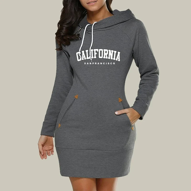 California Hooded Sports Dress