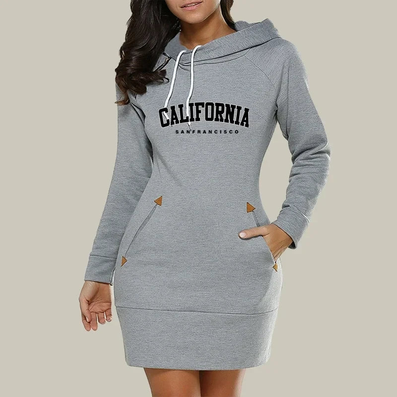 California Hooded Sports Dress